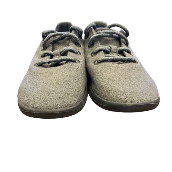 Allbirds Wool Runners Ladies Dark Sage Green Laced Size 9 - Picture 3 of 10
